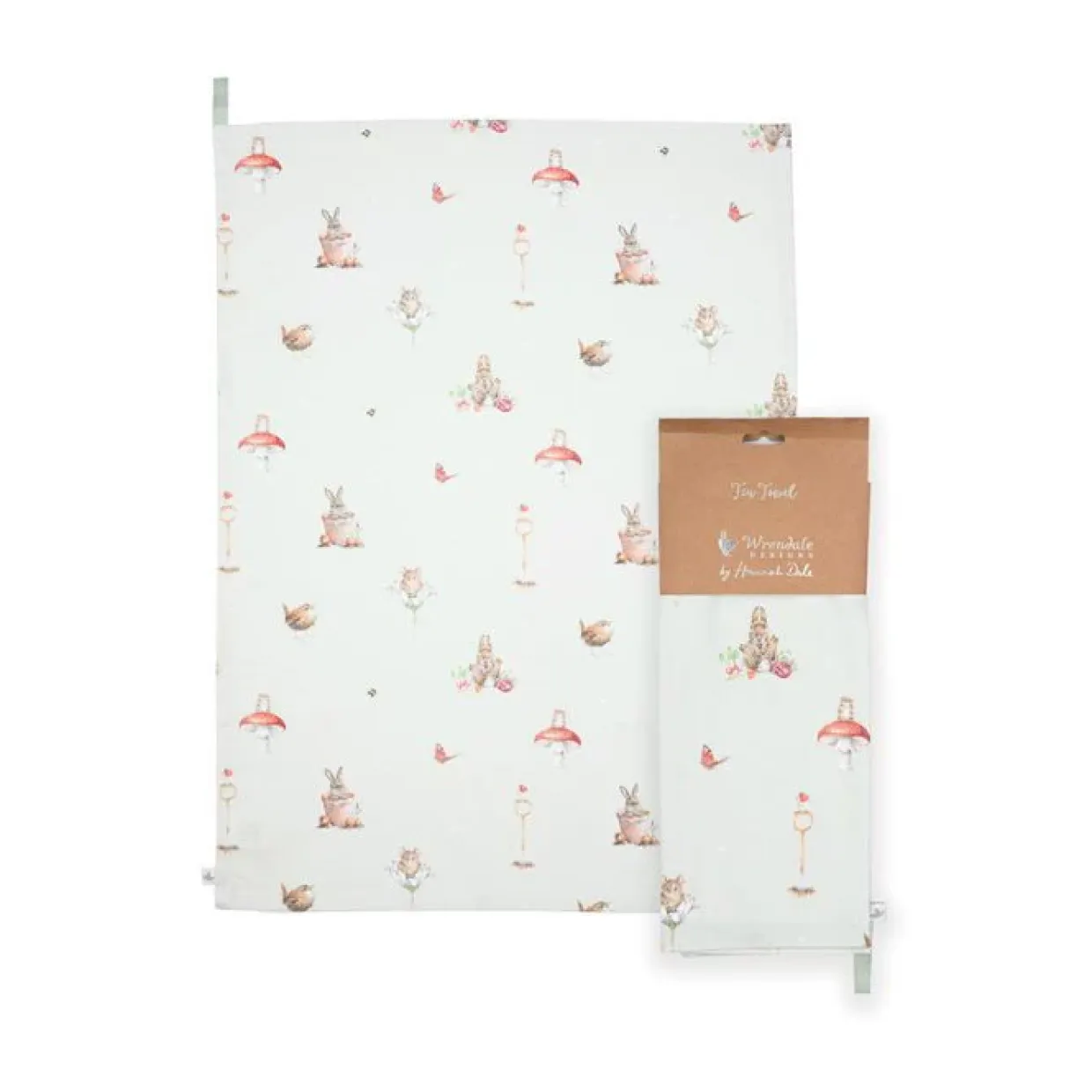 Garden Friends' Garden Animal Tea Towel