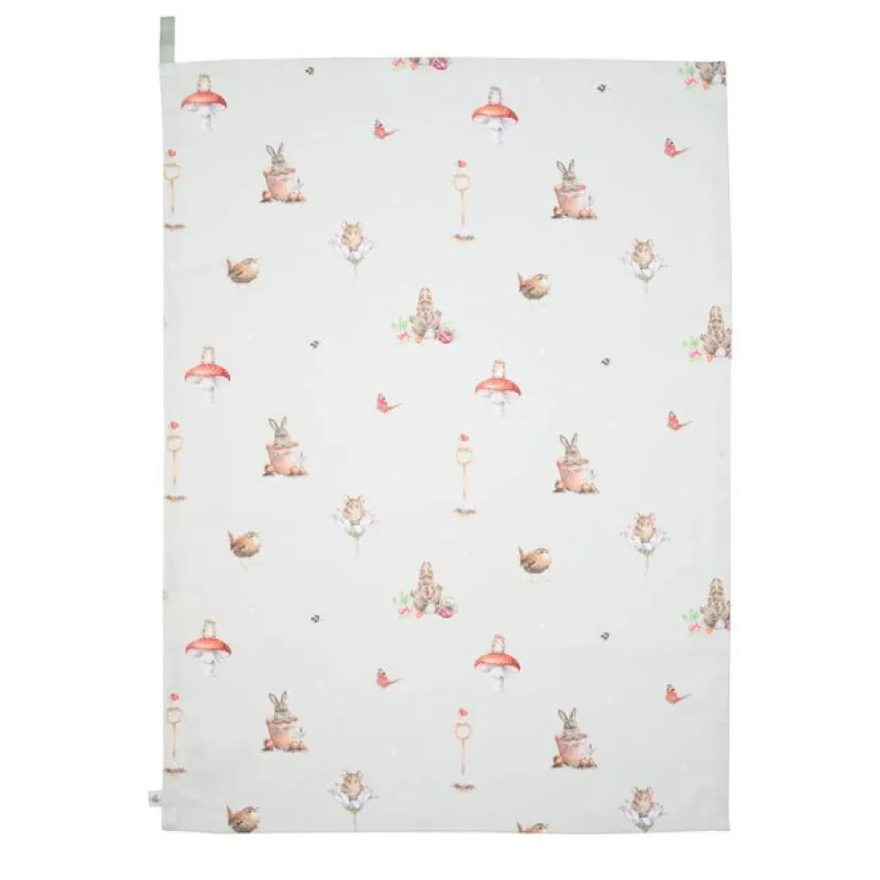 Garden Friends' Garden Animal Tea Towel