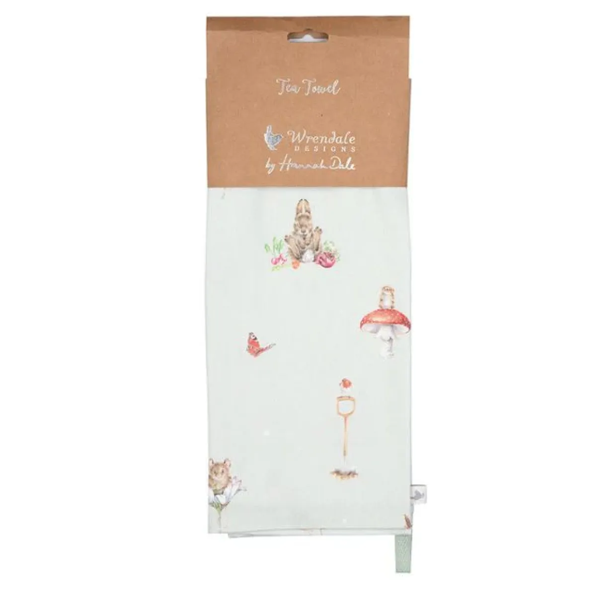 Garden Friends' Garden Animal Tea Towel