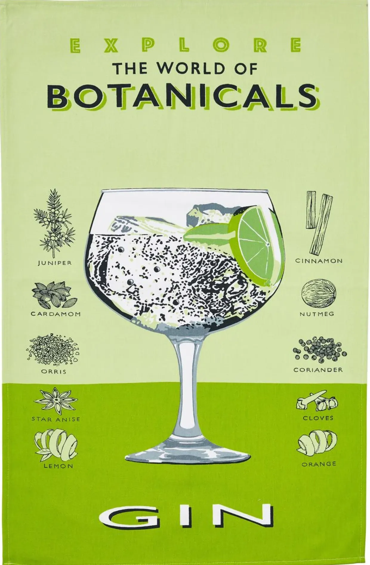 Gin Tea Towel