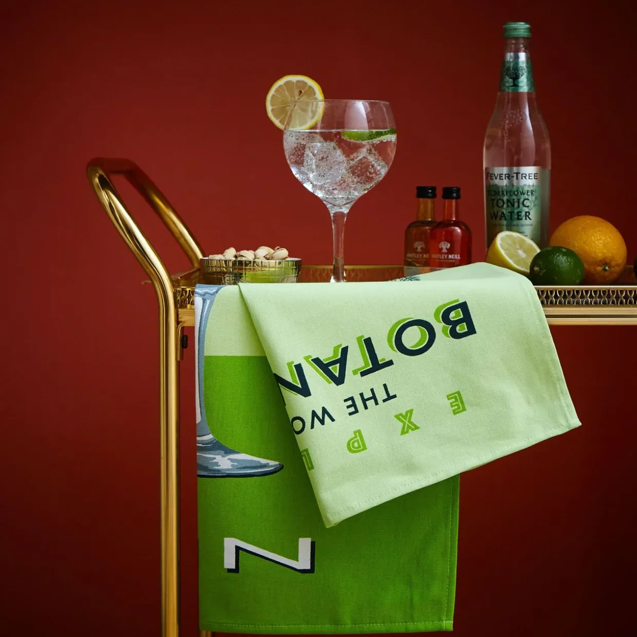 Gin Tea Towel