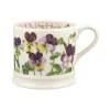 Heartsease Pansies Small Mug