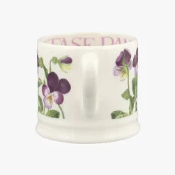 Heartsease Pansies Small Mug