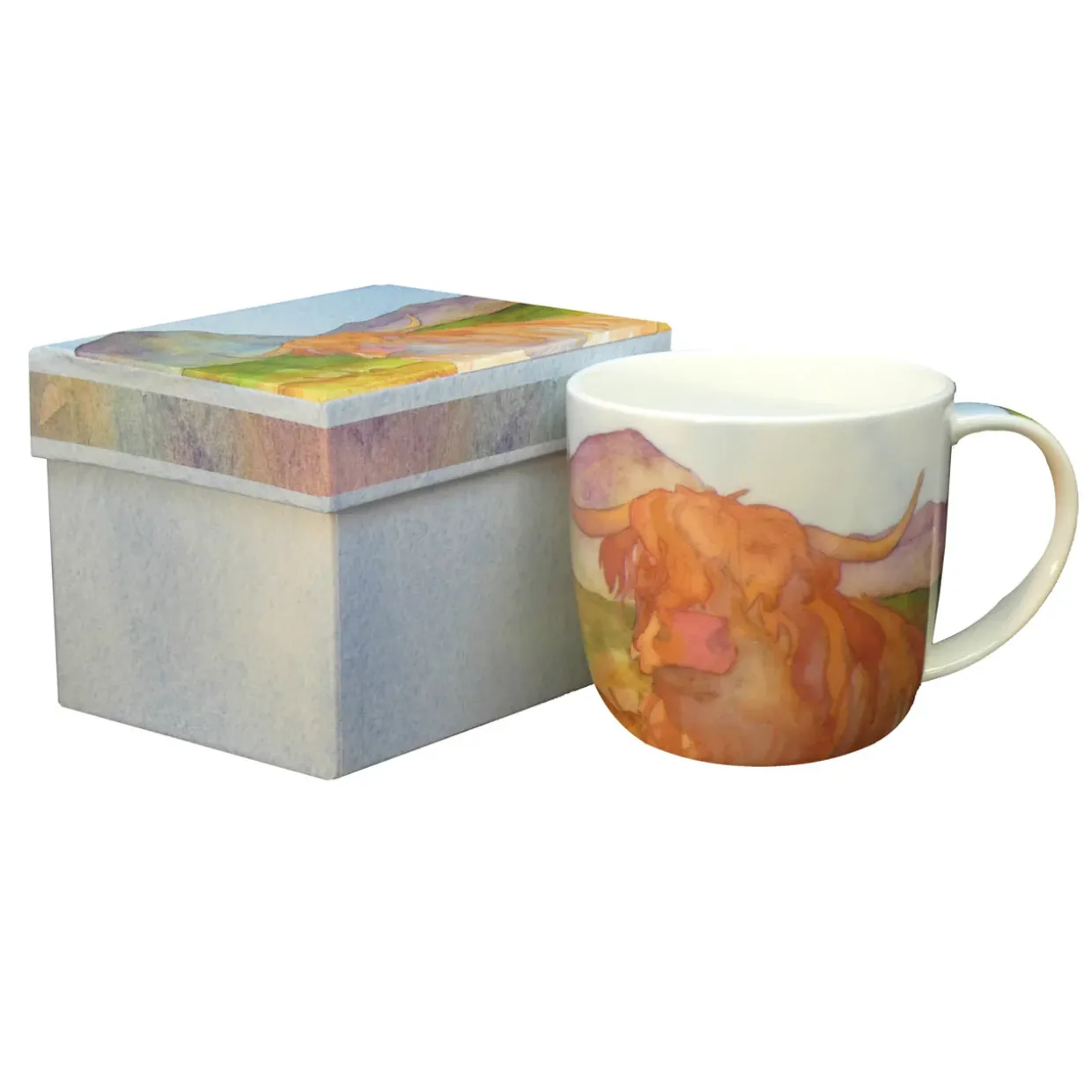 Highland Cow Bone China Mug (Boxed)