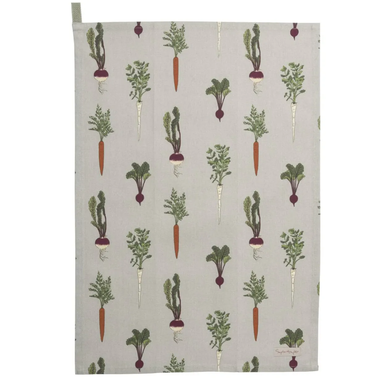 Home Grown Set Of 2 Tea Towels By Sophie Allport