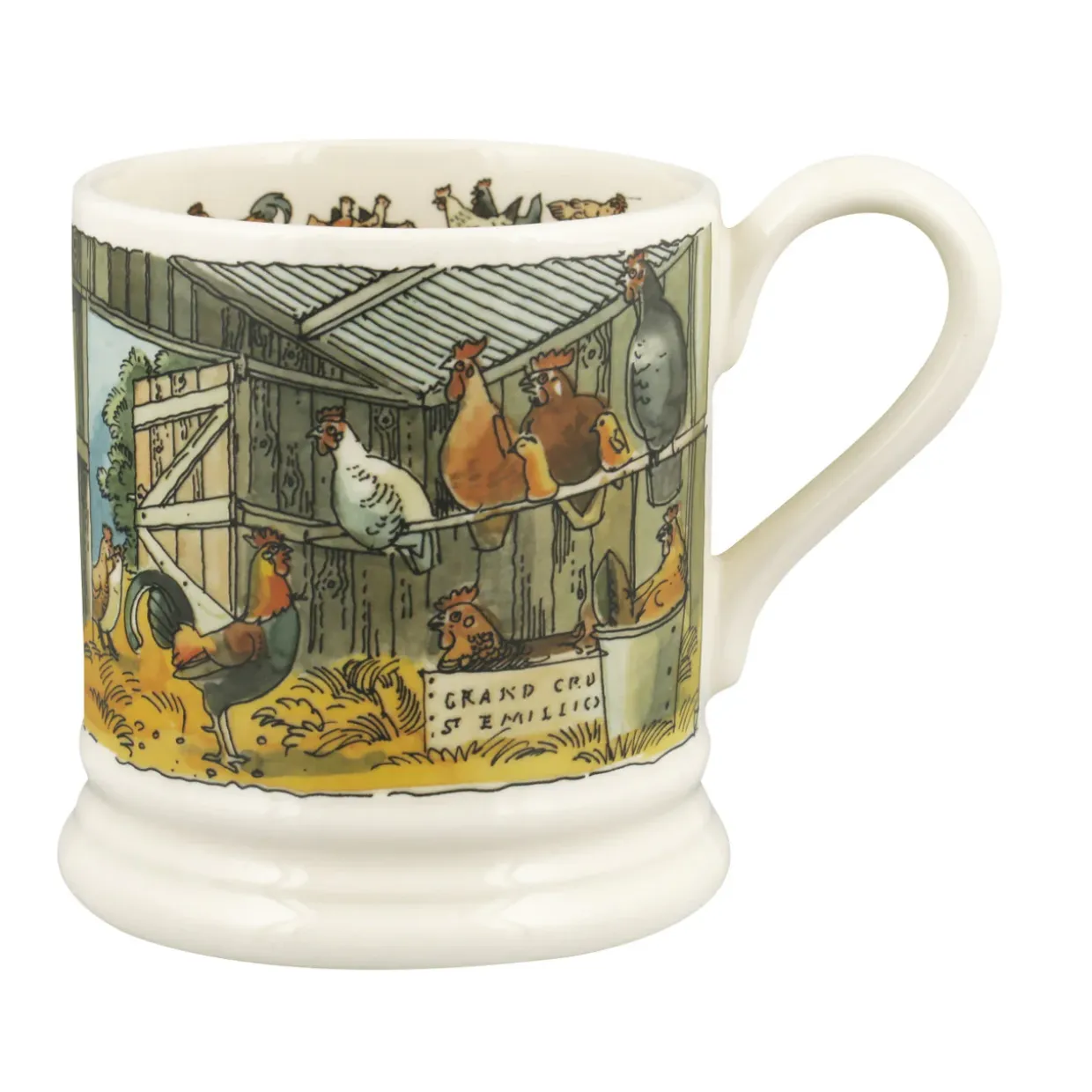 In The Hen House 1/2 Pint Mug