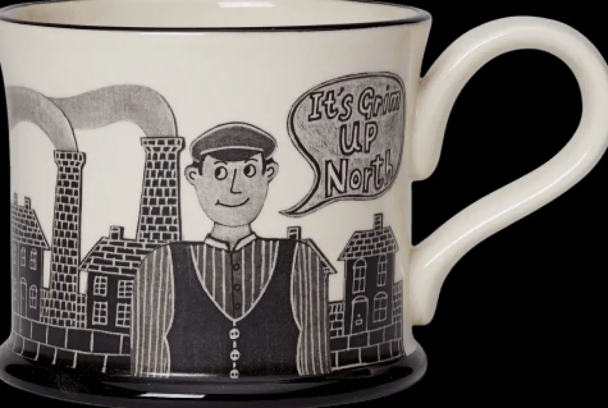 It's Grim Up North Mug By Moorland Pottery