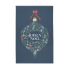 Joyeux Noel Recycled Cotton Blend Tea Towel