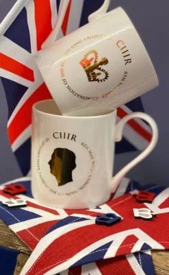 King Charles Silhouette Bone China Mug