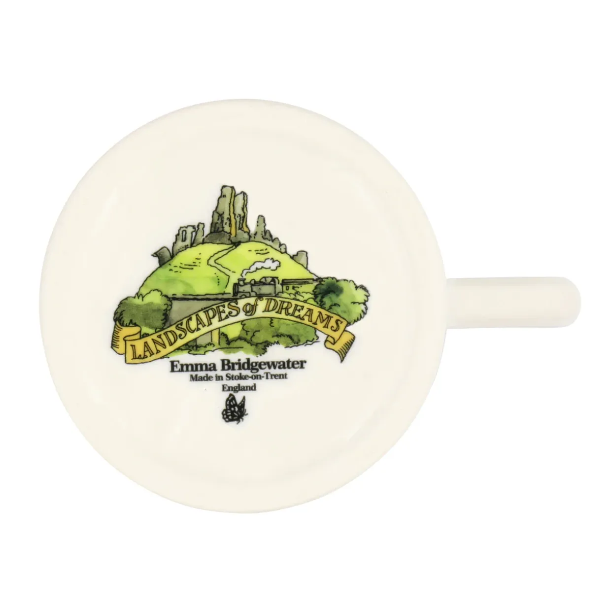 Landscapes Of Dreams Jurassic Coastline 1/2 Pint Mug