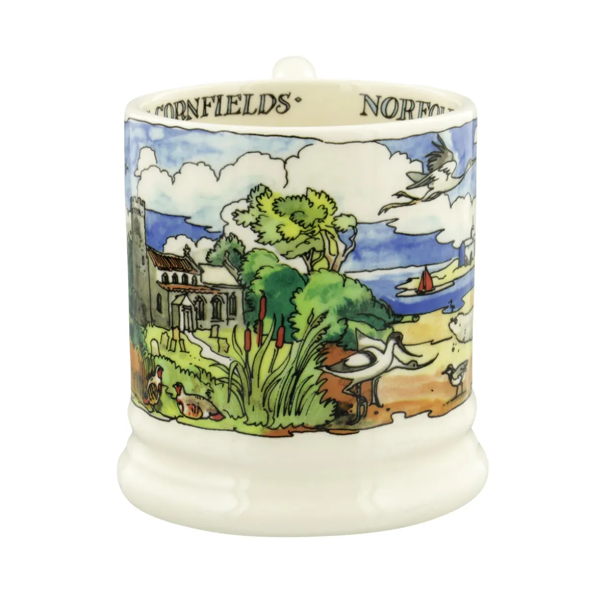 Landscapes Of Dreams Norfolk Coast 1/2 Pint Mug