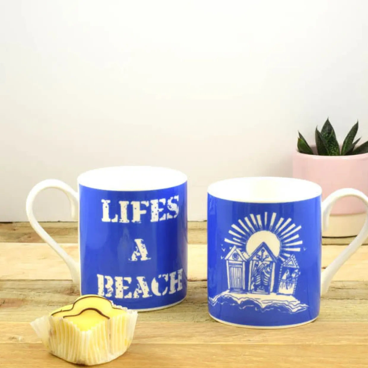 Life's A Beach Bone China Mug
