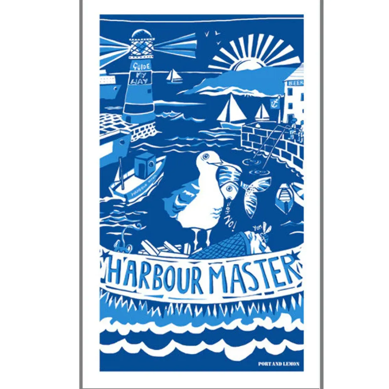 Life's A Beach 100% Cotton Tea Towel