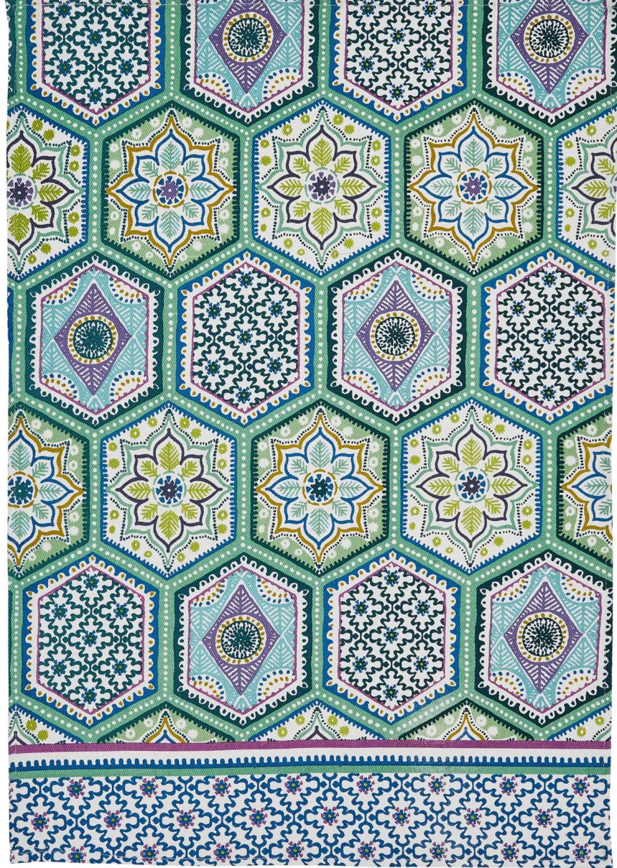 Lisbon Tiles Tea Towel
