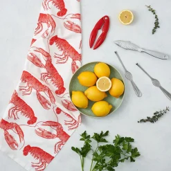 Lobster Tea Towel By Thornback & Peel