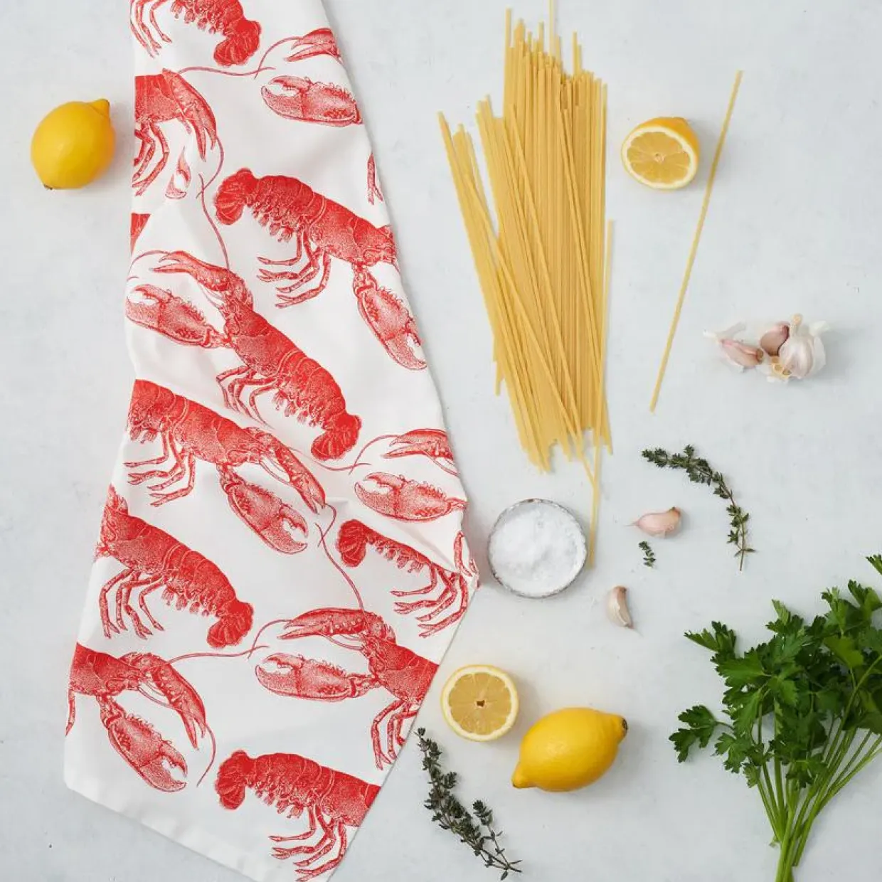 Lobster Tea Towel By Thornback & Peel