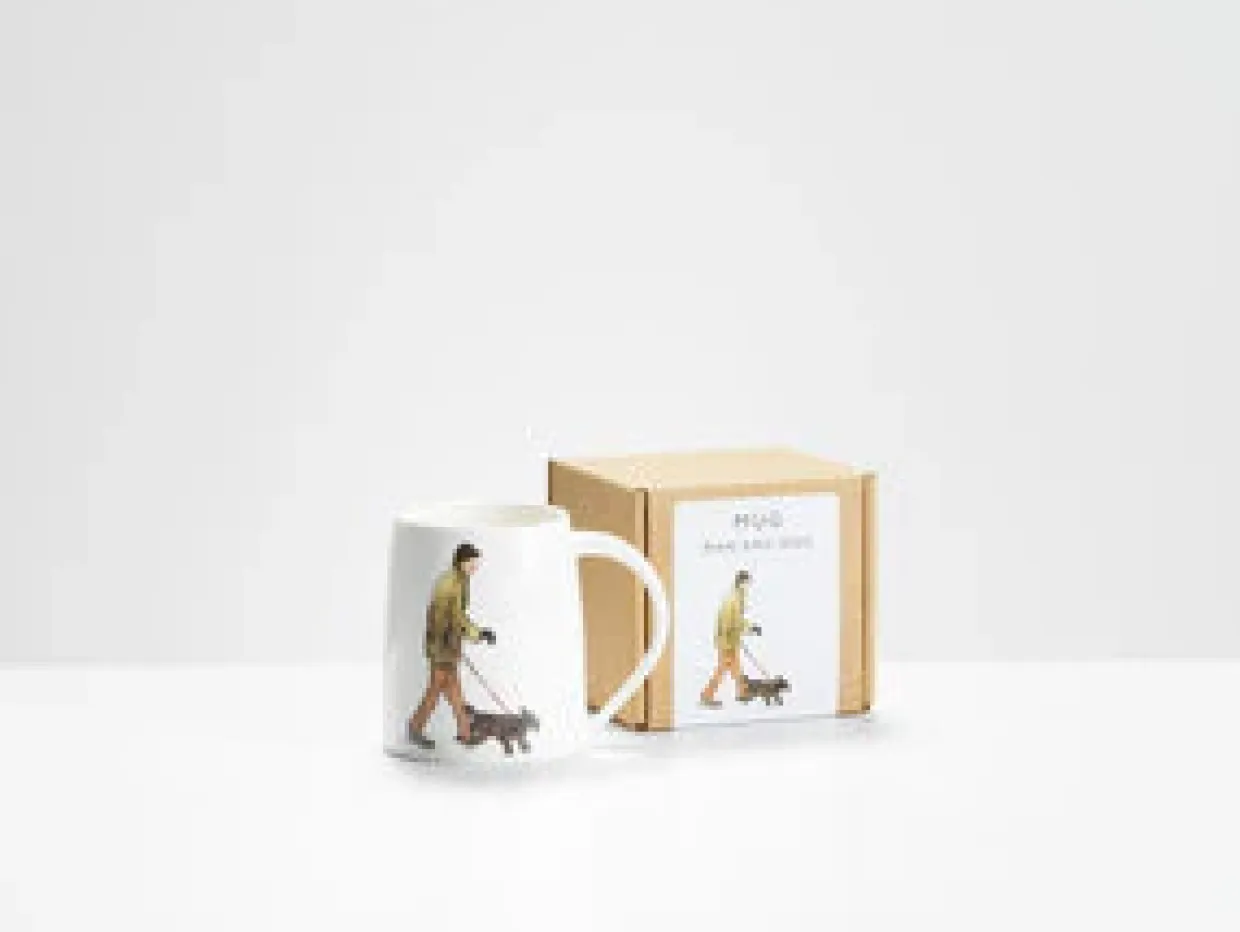 Man And Dog Mug