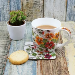 Nasturtiums Bone China Mug (Boxed)