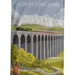 North Yorkshire - Ribblehead Viaduct Tea Towel