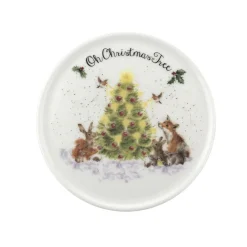 Oh Christmas Tree' Fine Bone China Mug & Coaster Set