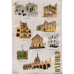 Oxford Landmarks Tea Towel