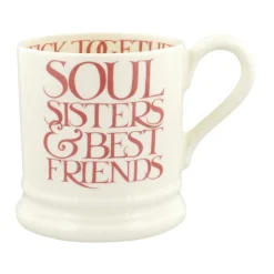Pink Toast Soul Sisters 1/2 Pint Mug Boxed