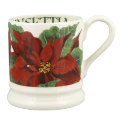 Poinsettia 1/2 Pint Mug