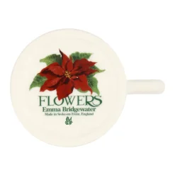 Poinsettia 1/2 Pint Mug