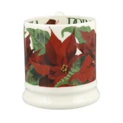Poinsettia 1/2 Pint Mug