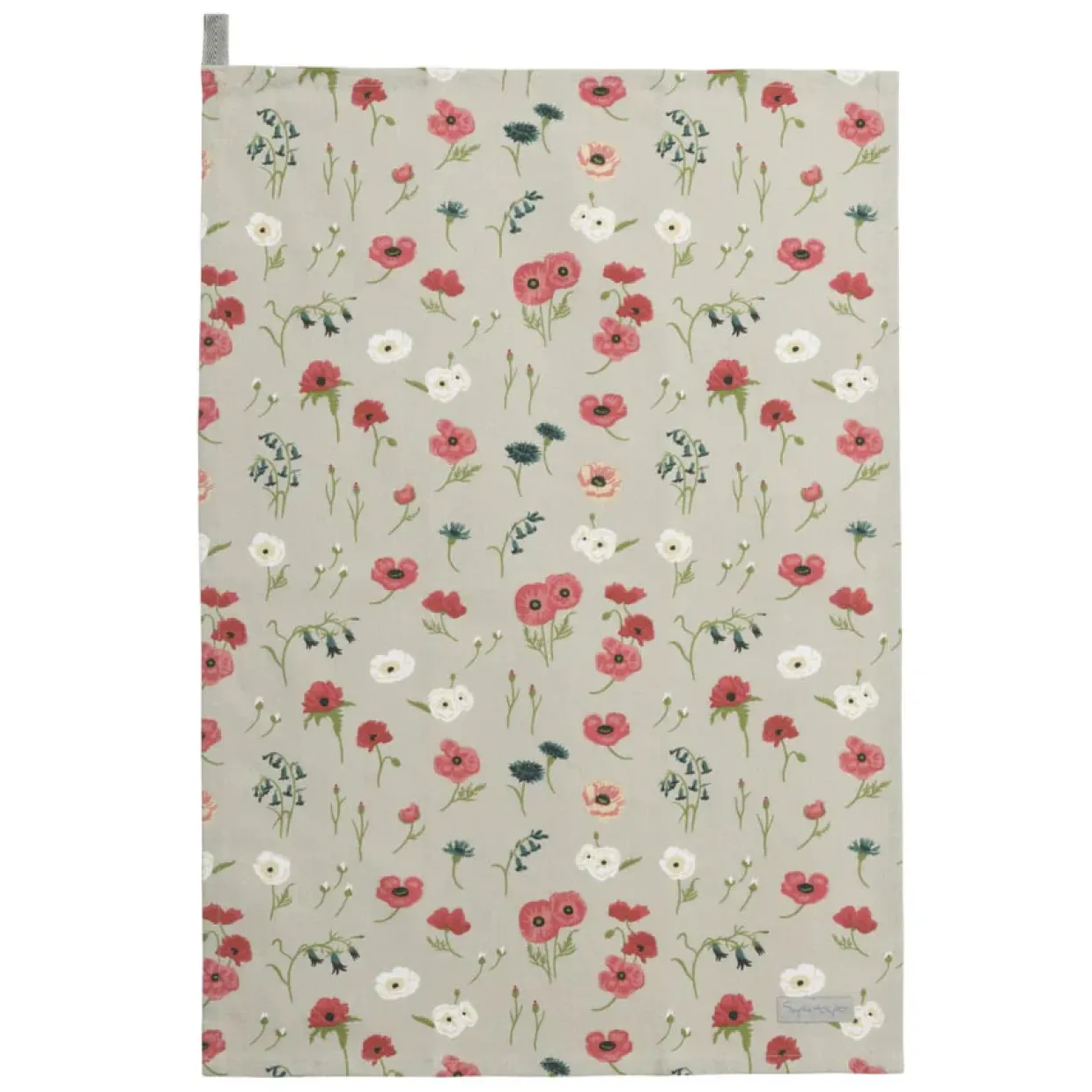 Poppy Meadow Set Of 2 Tea Towels By Sophie Allport