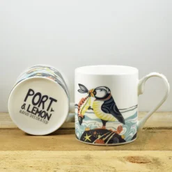 Proud As A Puffin Bone China Mug