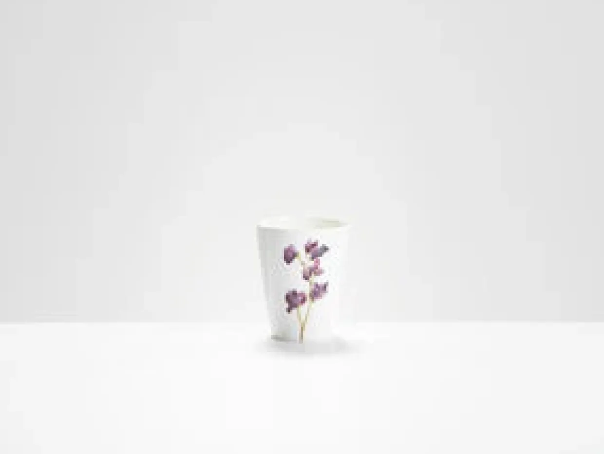 Purple Sweet Pea Beaker