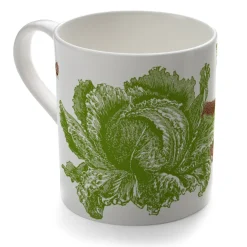 Rabbit & Cabbage Bone China Mug