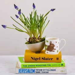 Rabbit & Cabbage Bone China Mug