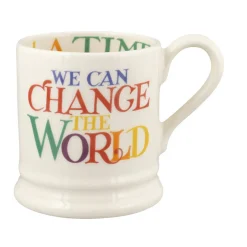 Rainbow Toast Change The World 1/2 Pint Mug