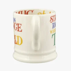 Rainbow Toast Change The World 1/2 Pint Mug