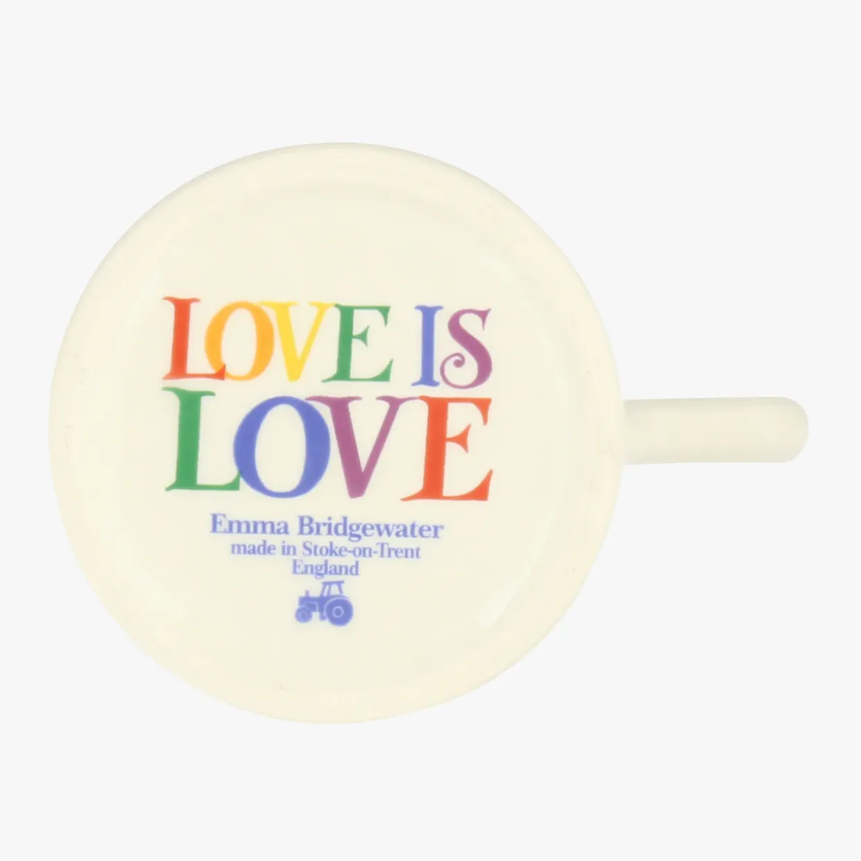 Rainbow Toast Love Is Love 1/2 Pint Mug