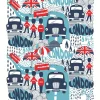 Rainy Days Cotton Tea Towel