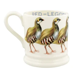 Red Legged Partridge 1/2 Pint Mug
