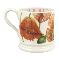 Red Poppy 1/2 Pint Mug