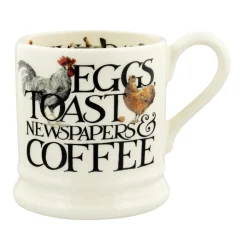 Rise & Shine Eggs & Toast 1/2 Pint Mug