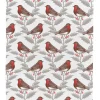 Robin & Holly Tea Towel