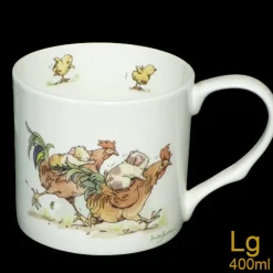 Rooster Race Large Mug
