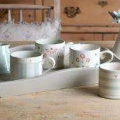 Rose Auricula Straight Mug