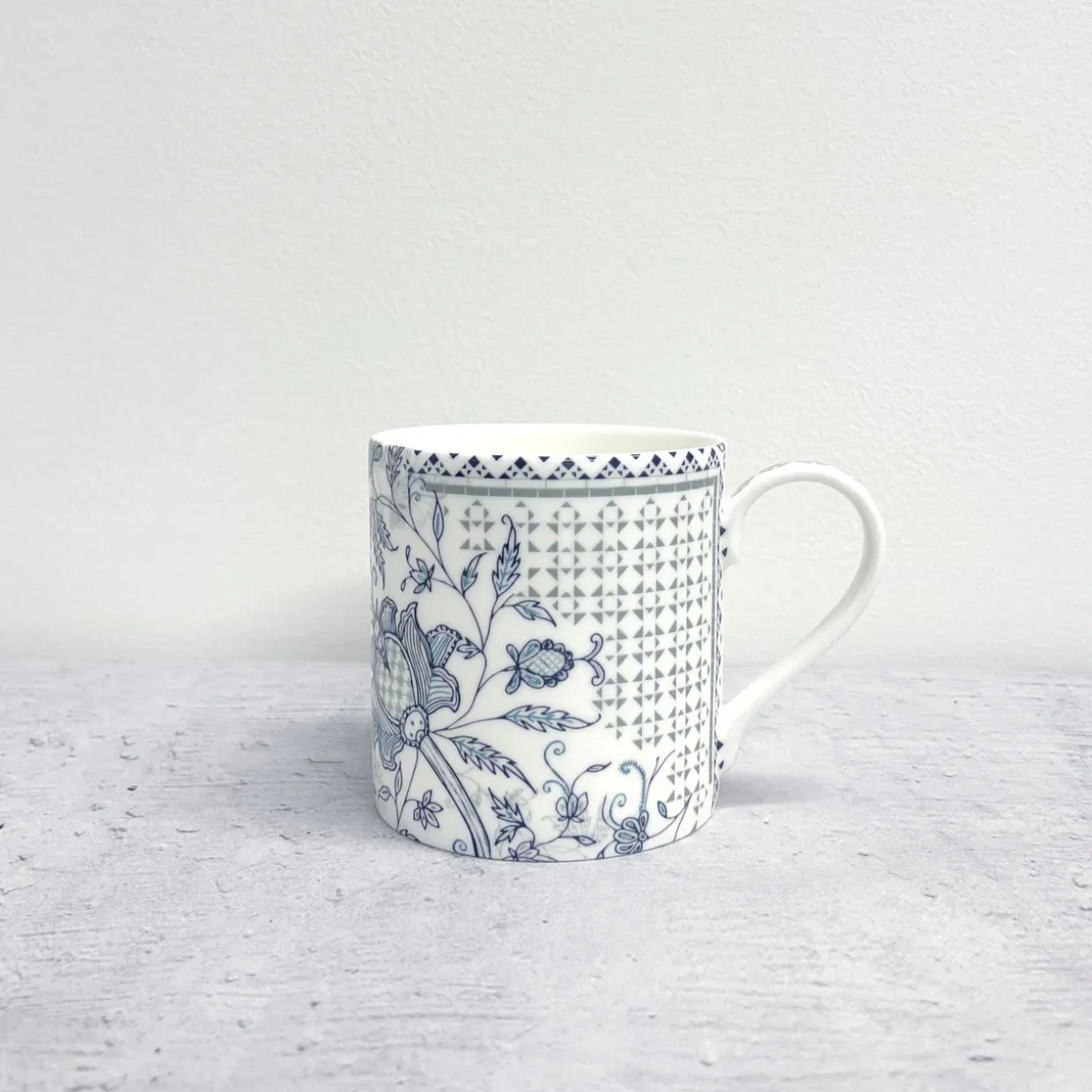 Safflower Fine Bone China Mug