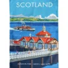 Scotland - Dunoon Pier Tea Towel