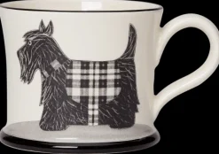 Scottie Dog Mug By Moorland Pottery