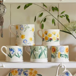 Snowdrops In The Woods Small Mug