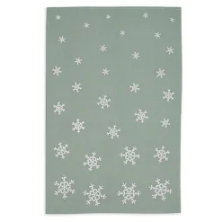 Snowflake Cotton Tea Towel 2 Pack