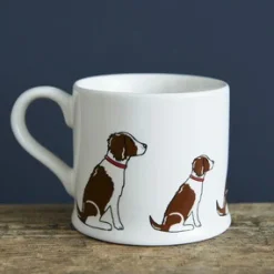 Springer Spaniel (Liver & White) Mug Boxed
